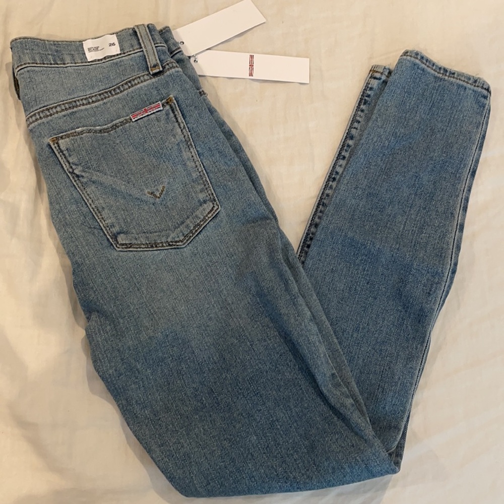 BNWT Hudson Blair High Rise Ankle Super Skinny Sz 26